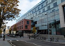 The Woolwich Centre, 35 Wellington Street, London, SE18 6HQ: Council's main offices since 2011 London, Woolwich, Wellington St, Woolwich Centre 01.jpg