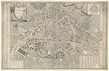 1790 (Mondhare & Jean, Plan de la ville et faubourg de Paris avec tous ses accroissements et la nouvelle enceinte des barrières de cette capitale)