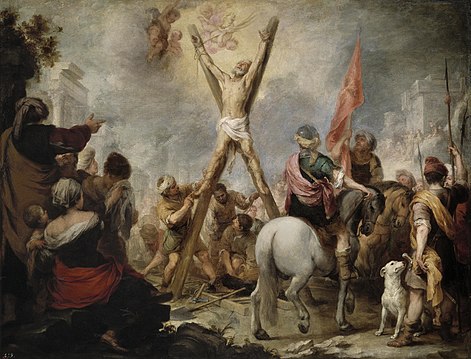 5. Męczeństwo św. Andrzeja, obraz Bartolomé Estebana Murilla (1675-1680)