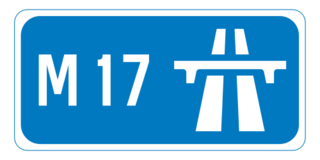 <span class="mw-page-title-main">M17 motorway (Ireland)</span> Motorway linking Tuam to the M6 in Ireland