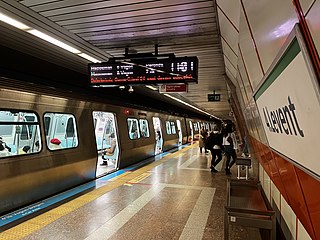 <span class="mw-page-title-main">4. Levent (Istanbul Metro)</span> Station of the Istanbul Metro