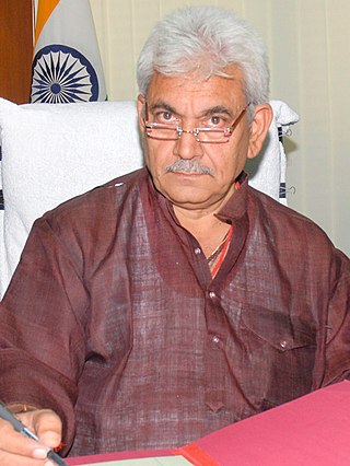 <span class="mw-page-title-main">Manoj Sinha</span> 2nd Lieutenant Governor of Jammu and Kashmir