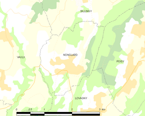 Poziția localității Nonglard