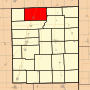 Thumbnail for File:Map highlighting Chebanse Township, Iroquois County, Illinois.svg