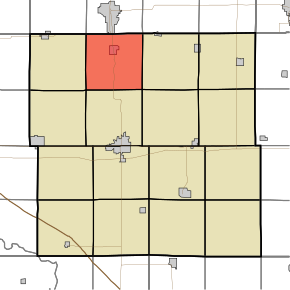 Poziția districtului în comitatul Buchanan