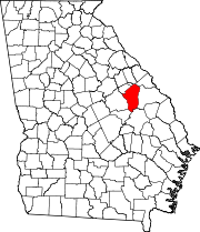 Map of Georgia highlighting Jefferson County.svg