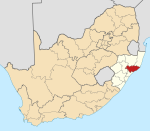 King Cetshwayo District within South Africa