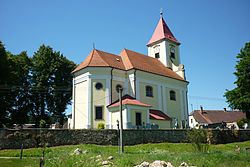 farní kostel sv. Oldřicha a Linharta
