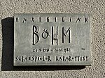 Maximilian Böhm - Gedenktafel