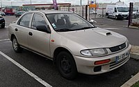 1994–1996 Mazda 323S sedan (Europe) with 1.7-liter turbo-diesel engine