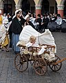 * Nomination Child in coaster wagon during the Wallenstein reenactments 2016, in Memmingen, Germany. --Tobias "ToMar" Maier 18:02, 26 September 2017 (UTC) * Promotion  Comment can you remove the green CAs? --C messier 09:54, 4 October 2017 (UTC)  Comment Better now? Had to manualy paint it out, b/c of the green coat.--Tobias "ToMar" Maier 20:36, 6 October 2017 (UTC)  Support Good quality. --C messier 13:12, 10 October 2017 (UTC)