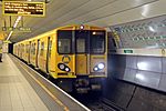 Merseyrail Class 507, 507023, Liverpool Lime Street underground station (geograph 4500643).jpg