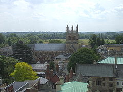 Merton College and chapel from St Marys.JPG