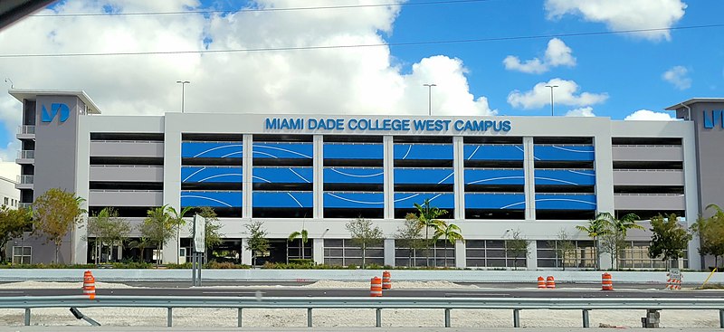 File:Miami Dade College West Campus as seen from FL turnpike.jpg