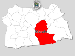 Localização no município de Monção