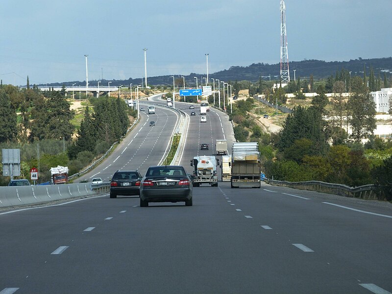 File:Motorway near Hammamet, Tunisia.jpg