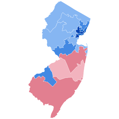 New Jersey Presidential Election Voting History - 270toWin