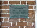 NRHP plaque, St. Simons Island Light