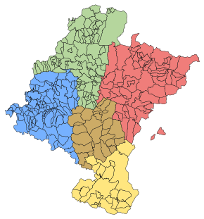 Navarra - Mapa gemeentelijk 5 Merindades.svg