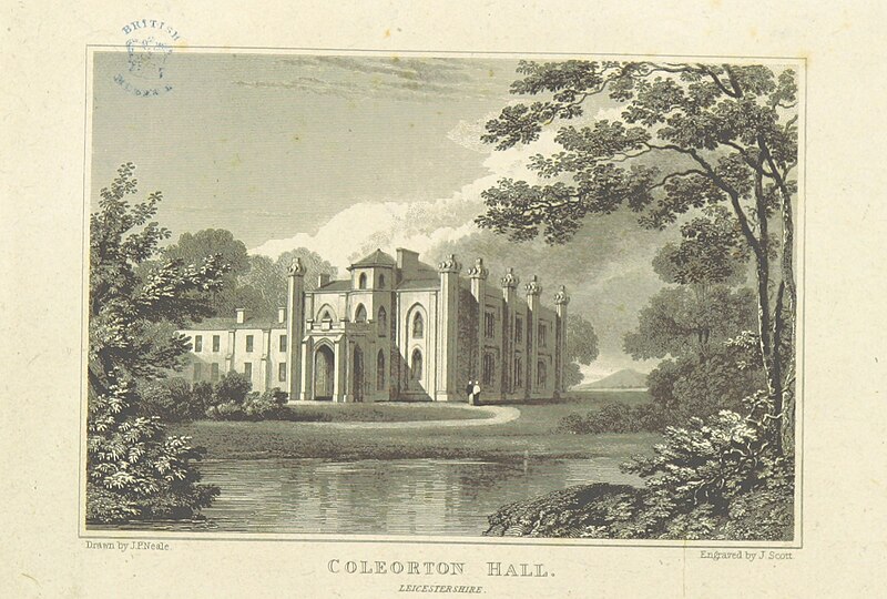 File:Neale(1818) p2.254 - Coleorton Hall, Leicestershire.jpg