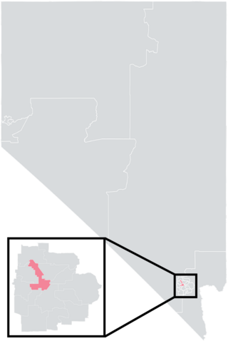 <span class="mw-page-title-main">Nevada's 3rd Senate district</span> American legislative district