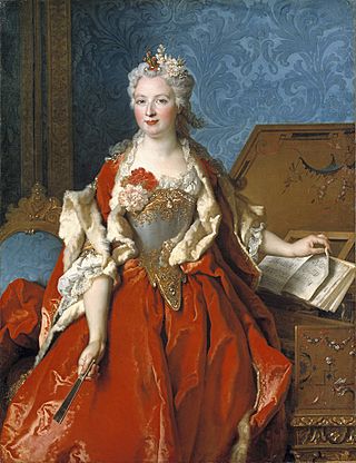<i>Portrait of Marguerite de Sève</i> 1729 painting by Nicolas de Largillière