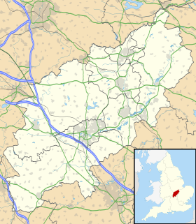 Kettering ubicada en Northamptonshire