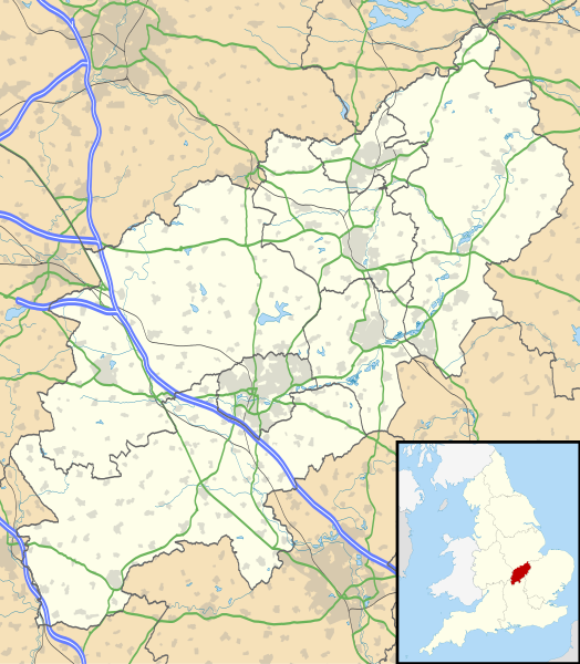 File:Northamptonshire UK location map (1974-2021).svg