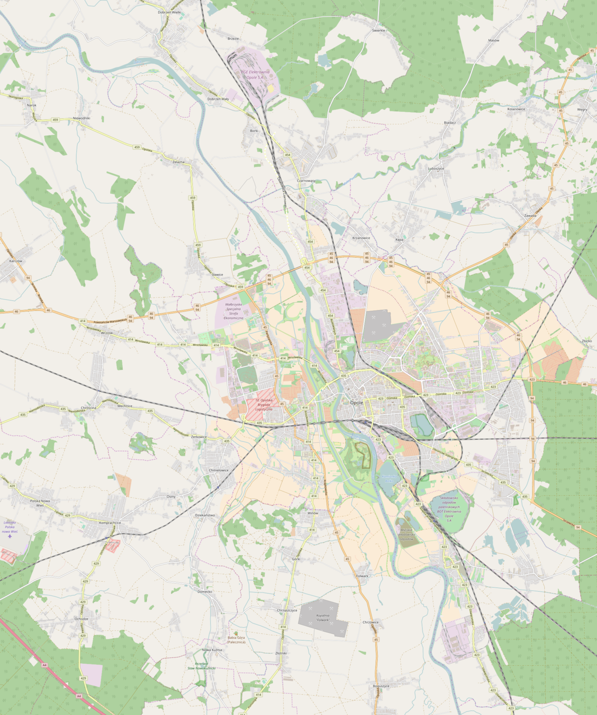 elektrownia opole mapa Brzezie (Opole) – Wikipedia, wolna encyklopedia