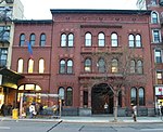 Ottendorfer Public Library and Stuyvesant Polyclinic Hospital