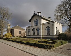 Clergy house and church in Bovensmilde