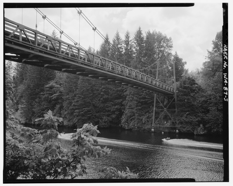 File:PERSPECTIVE FROM NW - Yale Bridge, State Route 503 Spanning Lewis River, Yale, Cowlitz County, WA HAER WA0438DLC-PP-1-3.tif