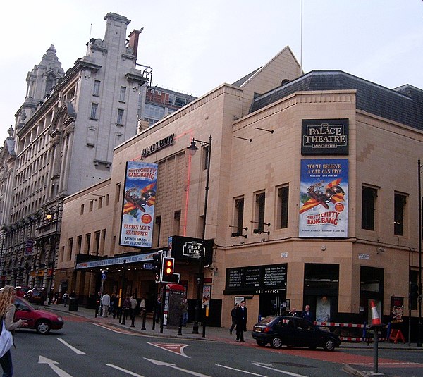 At the Palace Theatre (Manchester) (Dec 2006)