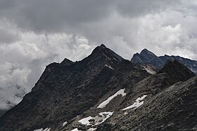 Vue de la Panargenspitze depuis le sud-est.