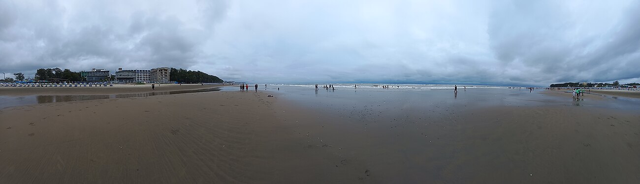 Panoramic view of Cox’s Bazar