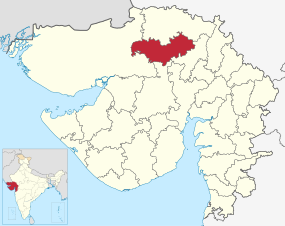 Patan in Gujarat (India).svg