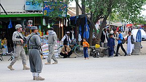 Patrolling a Parwan bazaar.jpg