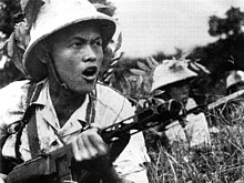 The PAVN/NLF military effort was generally much more determined and organized than that of the ARVN. Pavnbattle.jpg