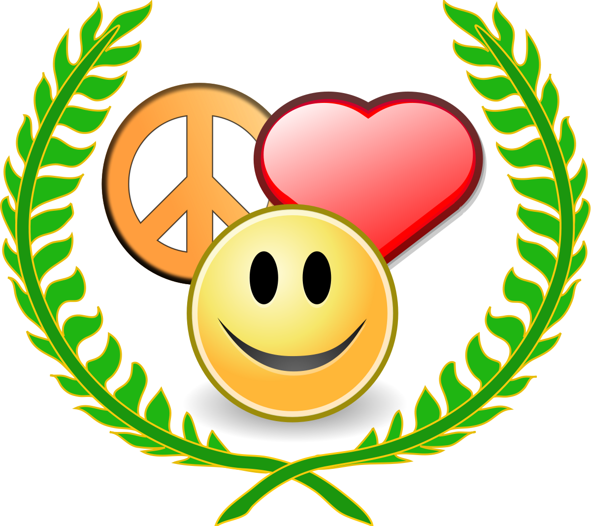 File Peace Love And Happyness Award Svg Wikimedia Commons