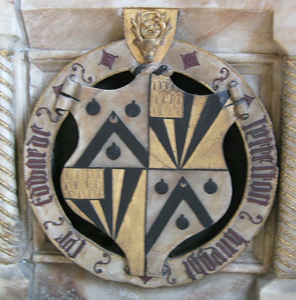 Arms of Sir Edward Littleton.