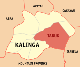 Kaart van Tabuk City