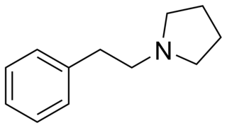 <span class="mw-page-title-main">Phenylethylpyrrolidine</span> Chemical compound