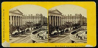"East front of Court House and Planter's House." Stereograph by Robert Benecke, 1870. Plantershouse.jpg