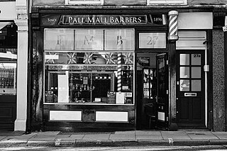 <span class="mw-page-title-main">Pall Mall Barbers</span> Barber shop chain