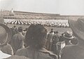 Čeština: Spartakiáda 1960 na strahovském stadionu v Praze, Československo. English: Spartakiad 1960 at Strahov stadium, Prague, Czechoslovakia.