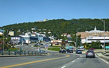 Quebec Route 132 in Gaspé