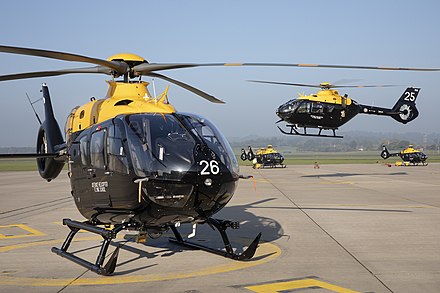 The EC135T3 is known as the Juno HT1 in RAF service