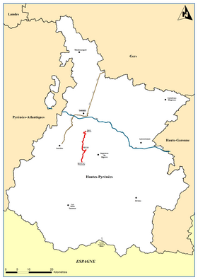 Image illustrative de l’article Route départementale 18 (Hautes-Pyrénées)