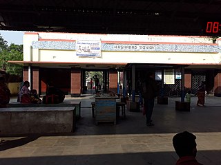 <span class="mw-page-title-main">Hasnabad railway station</span> Railway station in West Bengal, India