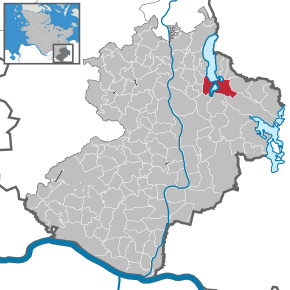 Poziția localității Ratzeburg